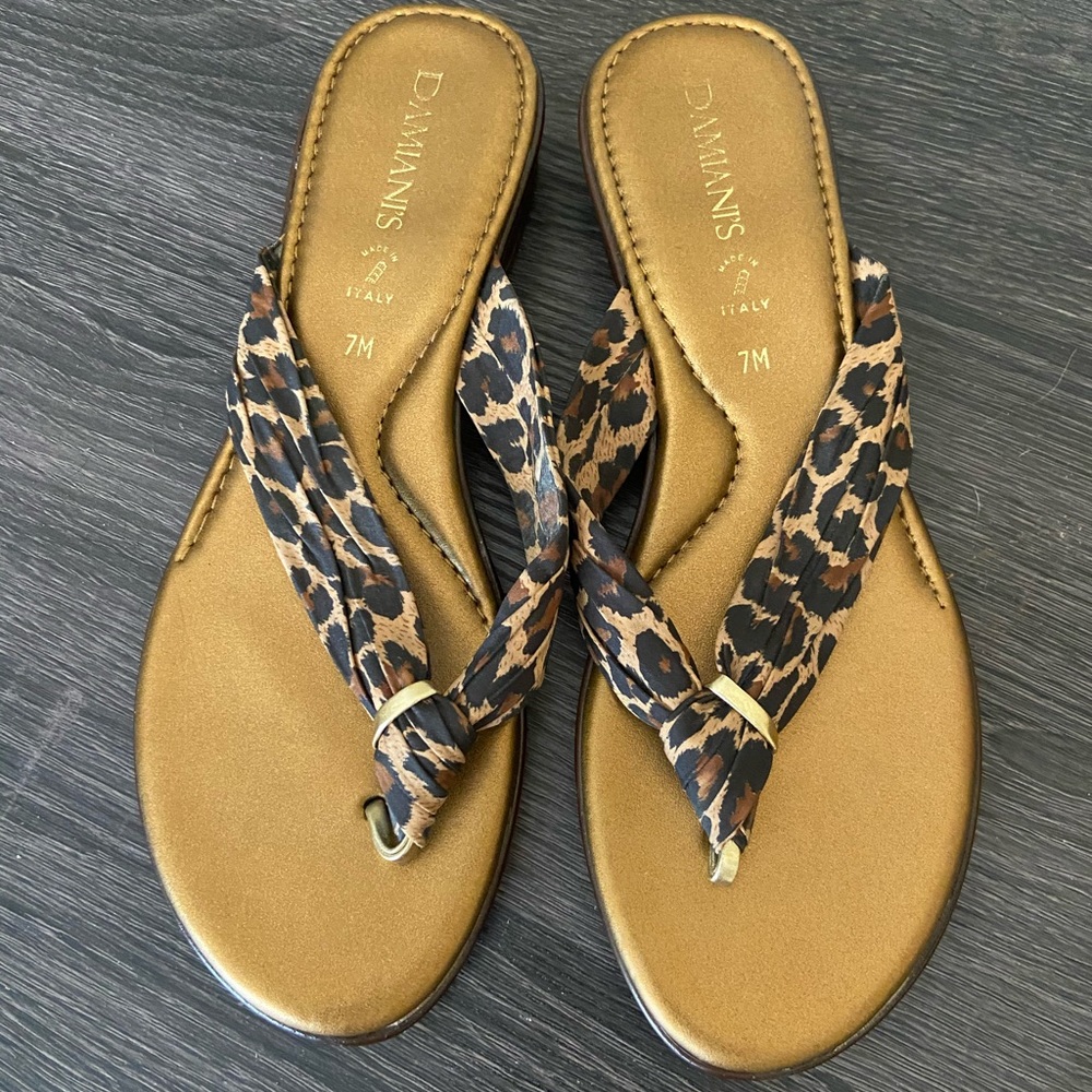 Damiani’s Leopard Sandals